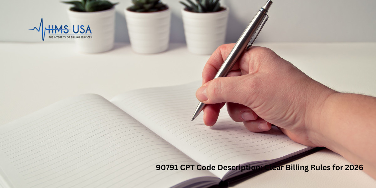 90791 CPT Code Description: Clear Billing Rules for 2026
