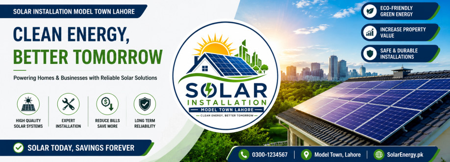 Solar installation Model Town Lahore Cover Image