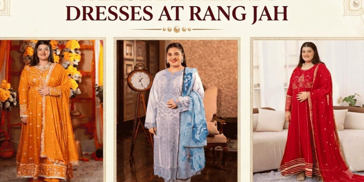 The Latest Pakistani Mehndi Dresses to Shop at Rang Jah