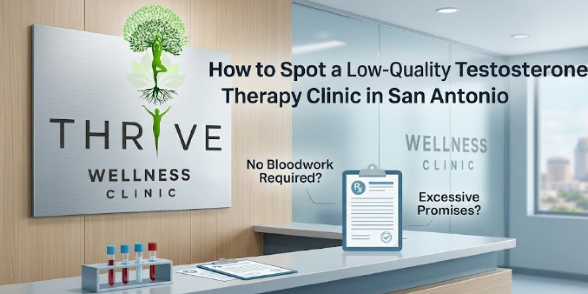 How to Spot a Low-Quality Testosterone Therapy Clinic in San Antonio